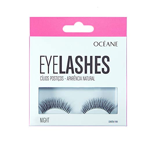 Eyelashes Cilios Posticos Night Unica, Océane, Preto
