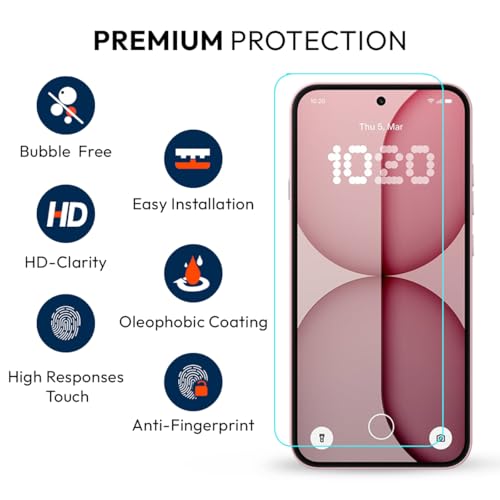 Image of KAPAVER EasyDo Film Screen Guard Protector for Nothing Phone 4a (Clear - 2 Pack)
