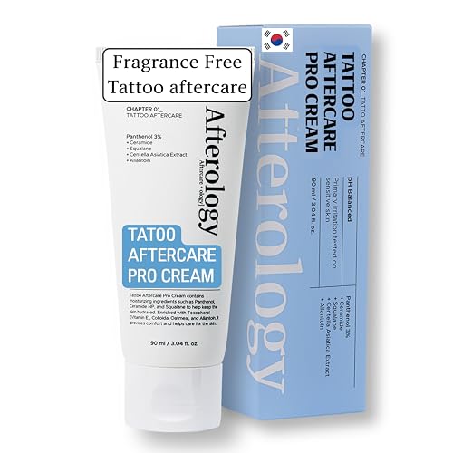 Tattoo Aftercare Moisturizer – Unscented Moisturizing Balm for Inked Skin, Color-Enhancing Care with Clean, Vegan Ingredients, Gentle Daily Tattoo Maintenance, 3.04 fl oz