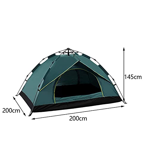 Carpa automática portátil Pop-Up para 2-4 personas miniatura 3