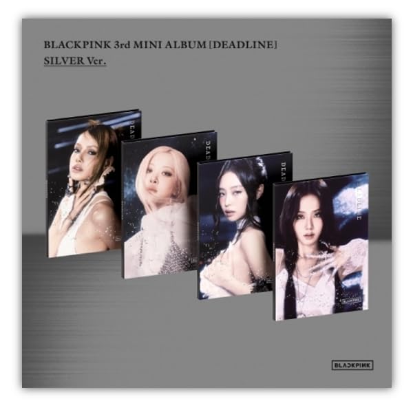[ SILVER Ver. ] BLACKPINK - 3RD MINI ALBUM [ DEADLINE ] 韓国盤 CD (JENNIE ver.)