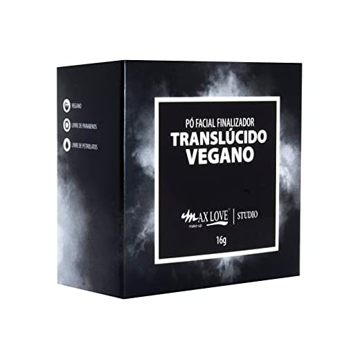 MAXLOVE Pó Solto Translúcido - Vegano 2 Max Love