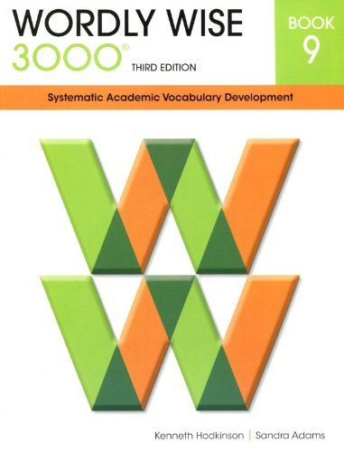 Wordly Wise 3000 Systematic Academic Vocabulary Development Book 9 by Not Available (2013-04-06)
