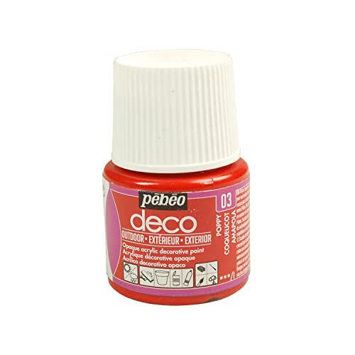 Pebeo Acrylic Paint - Poppy Red