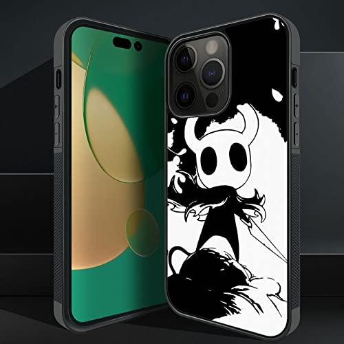 Goodsprout Compatible With Iphone 14 Case,Black And White Knight Pattern Protection Shockproof Soft Silicone Tpu Non-Slip Back For Apple Iphone 14 #TOP3