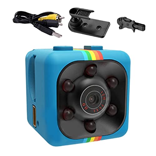 WEITING Videocamera HD, DV1080P, impermeabile, sportiva, per sport, SQ8/SQ11, con ricarica USB, con scheda da 32 GB per esterni, Vlog
