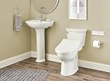 American Standard 8012A70GRC-415 podgrzewany prysznic toaleta bidet siedzisko z pilotem + podwójna dysza, biała