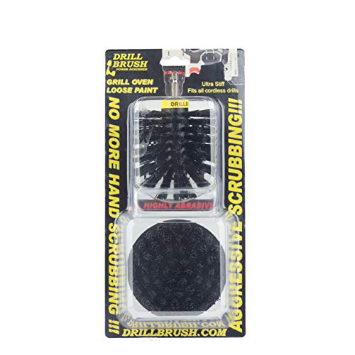 Grill Brush - BBQ Accessories - Electric Smoker - Grill Cleaner - Drill