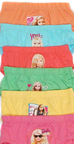 Image of Red Rose Kids Girls Cotton Printed Panty Pack of 6-Assorted