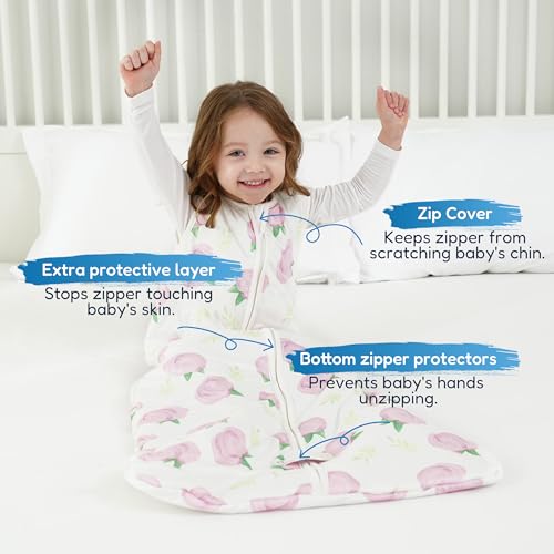 Image of TotAha Toddler Sleep Sack, 1.0 TOG, 2T-3T-4T, Buds