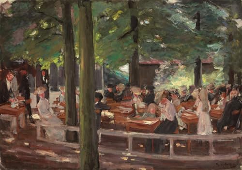 Image sur Toile Jardin de la bière à Laren pour Salon Lumineux