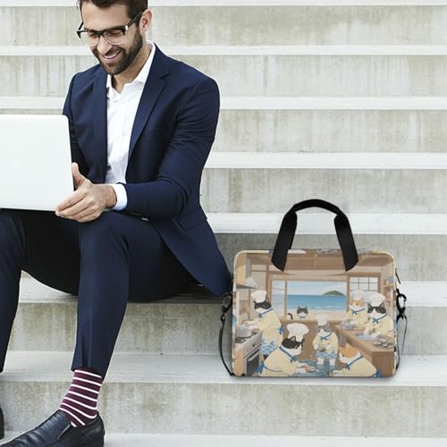 Funda para portátiles 15.6 pulgadas con asa y correa miniatura 3