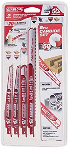 Lames de scie sabre Freud Diablo DS005SC pour rénover votre maison