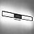 ZUZITO Black Bathroom Vanity Light - Modern Bathroom LED Light Fixtures 32 Inch - Dimmable Vanity Lighting Fixtures Bar 6000K