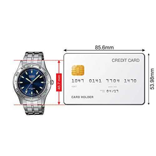 Casio MTP-1243D-2AVDF - Orologio da polso da uomo