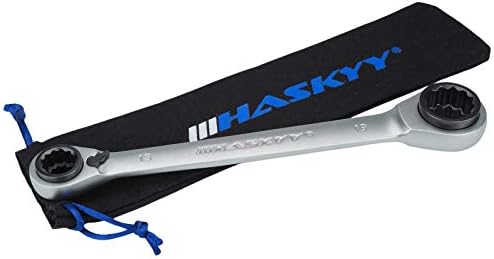 4 in 1 Ratchet Spanner switchable I 10x13x17x19 I Double-Combination-Wrench-Spanner