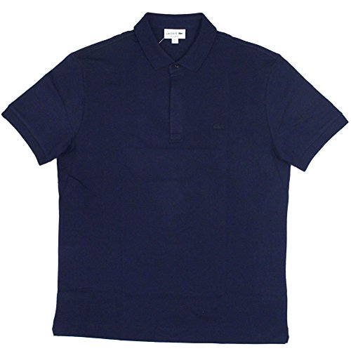 [ラコステ] レギュラーフィットストレッチパリポロシャツ(半袖) PH5522 166 ネイビー 005