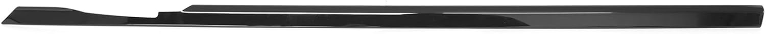 Stainless Steel Window Trim Molding Strip Chrome Cover Fit for Mercede Benz C Class W205 C200 C300 C250 C43 C63 2015 2016 2017 2018 2019 2020 2021 Body Side Molding Frame Trim(Glossy Black)