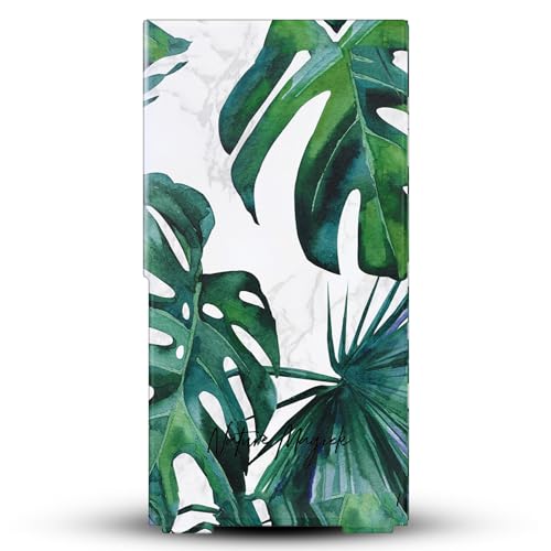 Enveloppement Xbox Series X feuillage vert pour salon design - 6