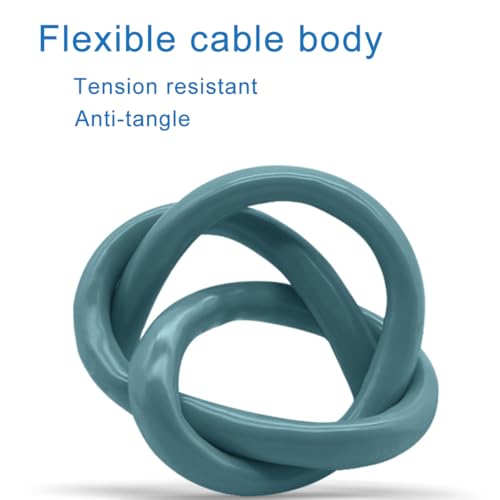 Cable Ethernet Cat6 M12 8Pin a RJ45 macho 1 m PVC miniatura 6