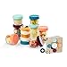 Babymoov Glass Babybols Baby Food Storage Containers - Airtight and Rewritable Lids, 4 x 100 ml and 4 x 220 ml