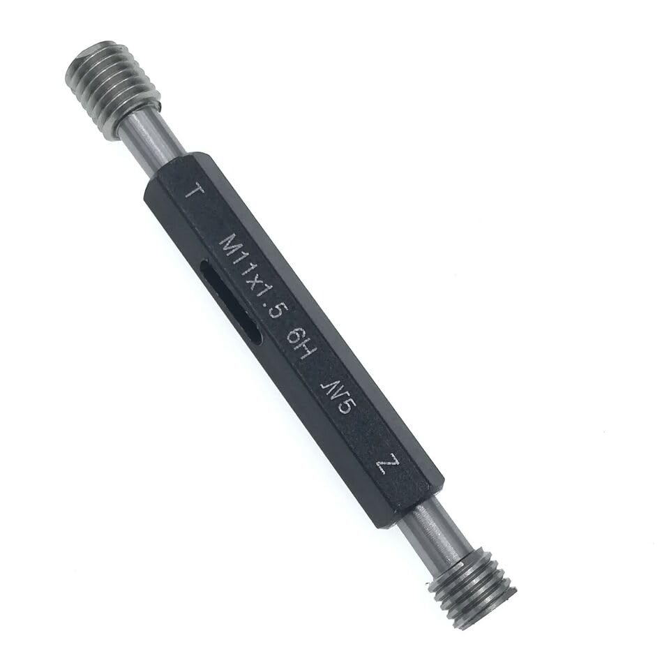 Metric Thread Plug Gage Gauge M11 x 1.5 6H Thread Go and NoGO M11 Thread Measure