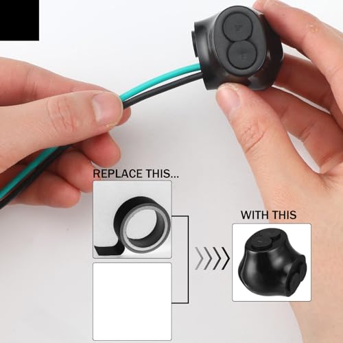 Conector de cable múltiple aislado de 2 puertos que elimina falsos contactos 6