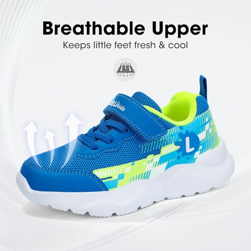 LOLLi kidz Boys Girls Shoes Kids Sneakers Athletic Tennis Shoes Lightweight Breathable Running Shoes3