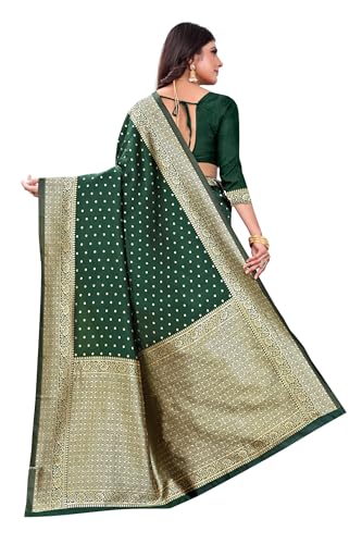 Image of Avantika Fashion Women's Kanjivaram Soft Silk Banarasi Sarees With Blouse Piece