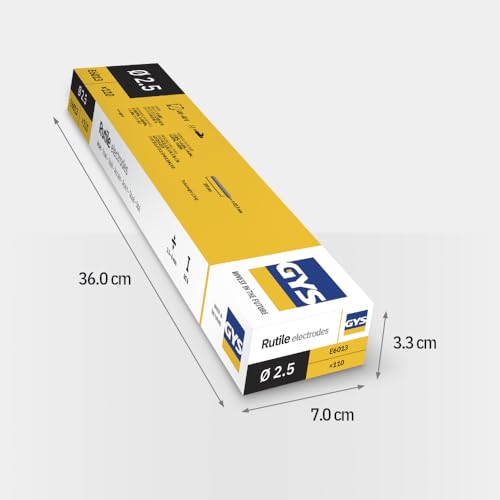 Gys - Electrodos para soldadura (110 x 2,5 mm)