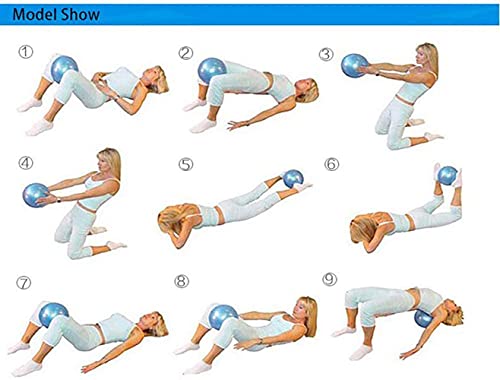 スモールピラティス ボール エクササイズボール ミニピラティス バレエボール ヨガボール 女性用 エクササイズボール ピラティスセット レッド 6インチ 5枚目