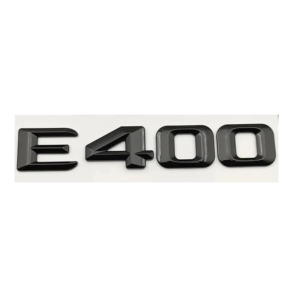 YTQMoreBNZ YYDStes ABS Silver Compatible With Mercedes Benz Grade E E200 E220 E300 E320 E350 W213 W212 W211 Letters Emblem Badge