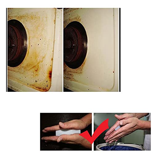 Splenssy 100 stuks magische spons- gum melamine reinigingsmiddel reiniger 100x62x20mm grijs - Image 4