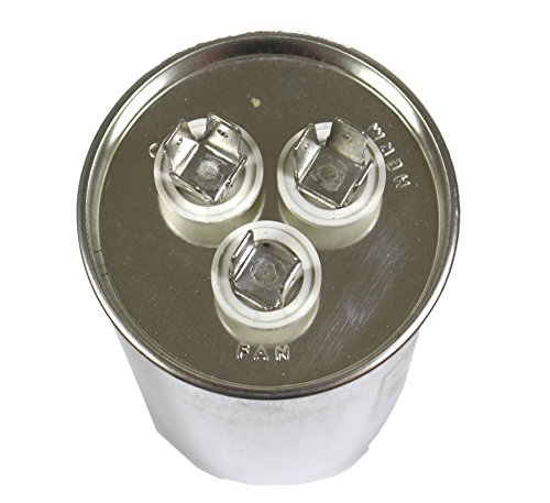 TitanPro TRCFD3575 HVAC Round Motor Run Capacitor. 35/7.5 MFD/UF 440/370 Volts e
