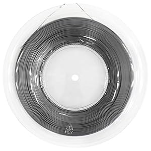 Ctzrzyt Polyester Tennis String 200M Reel Gym Duurzame Training String Dunne 1.25mm Tennis Racket String, Grijs