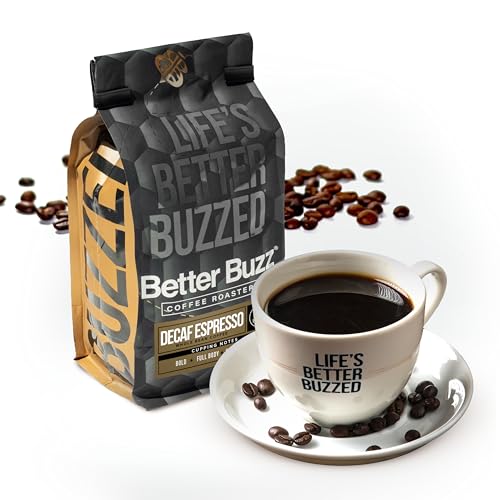 Better Buzz Decaf Espresso Dark Roast Café en Grano 12oz miniatura 1