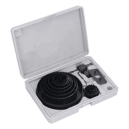 Kit de 16 taladros de corona para madera y plástico miniatura 3