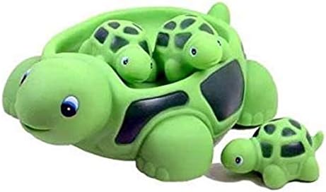 Playmaker Toys Rubber Turtle Family Bathtub Toy Pals Also A Great Pet Dog Chew Toy