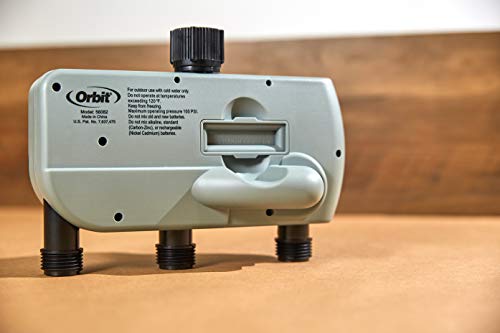 Orbit 56082 3-Outlet Hose Watering Timer, Green… 2-Pack #TOP6