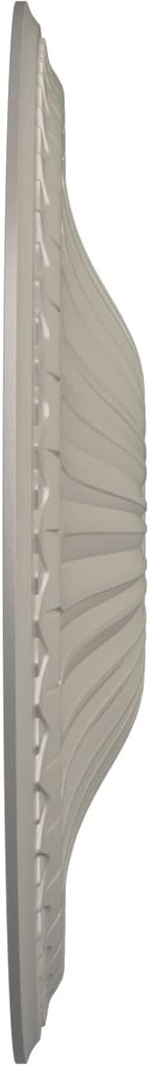 Ekena Millwork Alexa Ceiling Medallion, Pearl White
