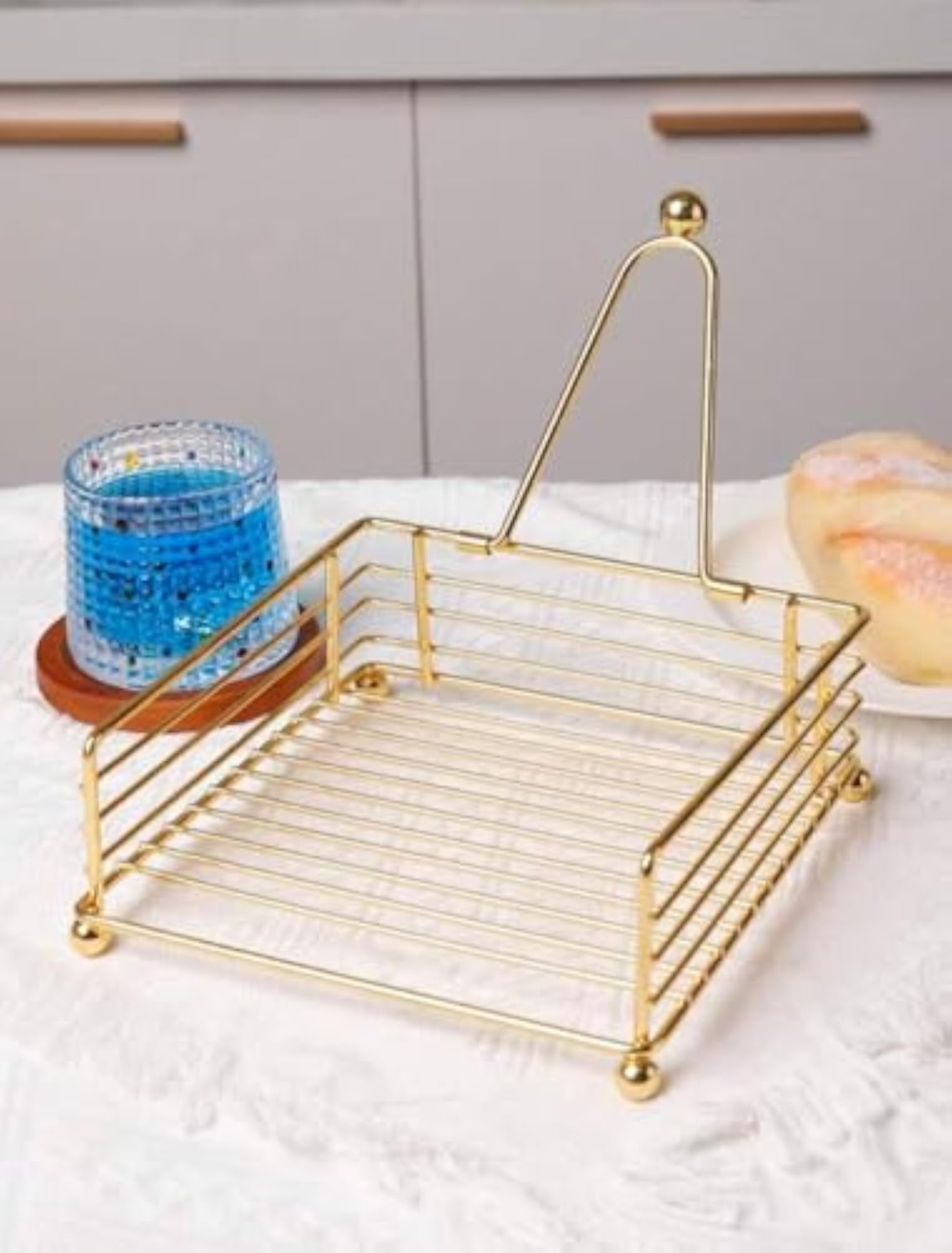 Modern Square Shaped Napkin Holder for Dining Table