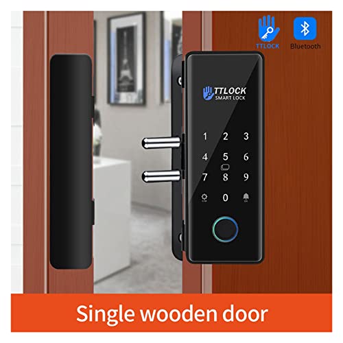 Serrure biométrique TTLOCK à empreinte digitale et badge RFID 13,56 MHz