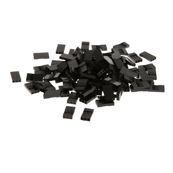 Calandis™ 3X100Pcs Dupont Jumper Wire Cable Housing Shell Connector 3P Pin Head 2.54Mm-image-11