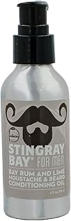 Caribean Bay Rum and Lime Beard and Mustache Conditioning Oil