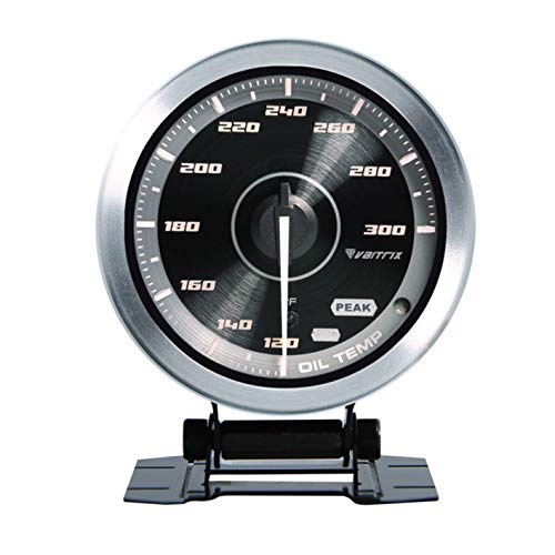 VAITRIX 60mm Brushless Silent Stepper Motor Gen2 Gauge Oil Temp Meter(°F)