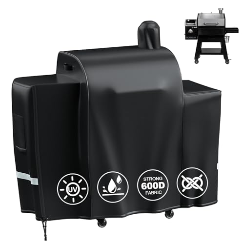 Grill Cover for Pit Boss Platinum Laredo 1000 Wood Pellet Grills, PB1000PL - 600D Heavy Duty...