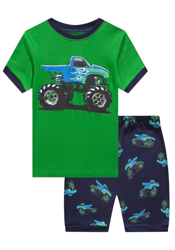 Cotton Pajamas Boys Summer Shorts Sets Toddler Boys Pjs Kids Sleepwear 18Months-12Years2