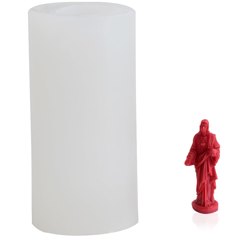 Moule à bougie silicone LIFKOME pour artisanat à cire et résine