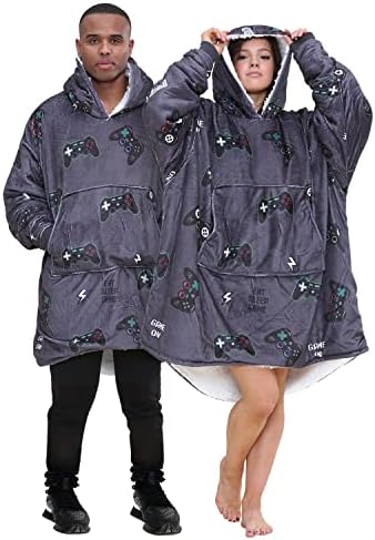 GC GAVENO CAVAILIA Hooded Snuggle, Oversized, Wearable Blanket Sweatshirt, Hoodie Jumper
