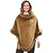 Littlearth Green Bay Packers NFL Fur Trim Poncho